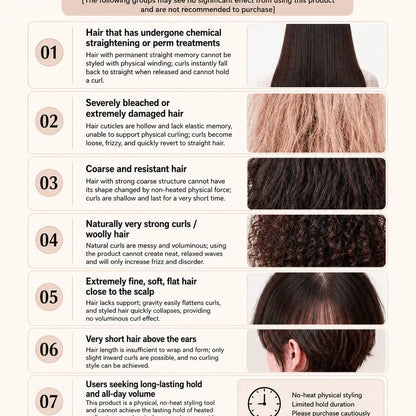 Large Satin Heatless Hair Curler for Long Thick Hair - Hairstyles Ideas, Overnight Sleep-In Design, Damage-Free Waves, Built-In Scrunchie, Blush Pink,familyfun