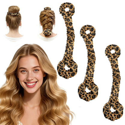 Large Satin Heatless Hair Curler for Long Thick Hair - Hairstyles Ideas, Overnight Sleep-In Design, Damage-Free Waves, Built-In Scrunchie, Blush Pink,familyfun